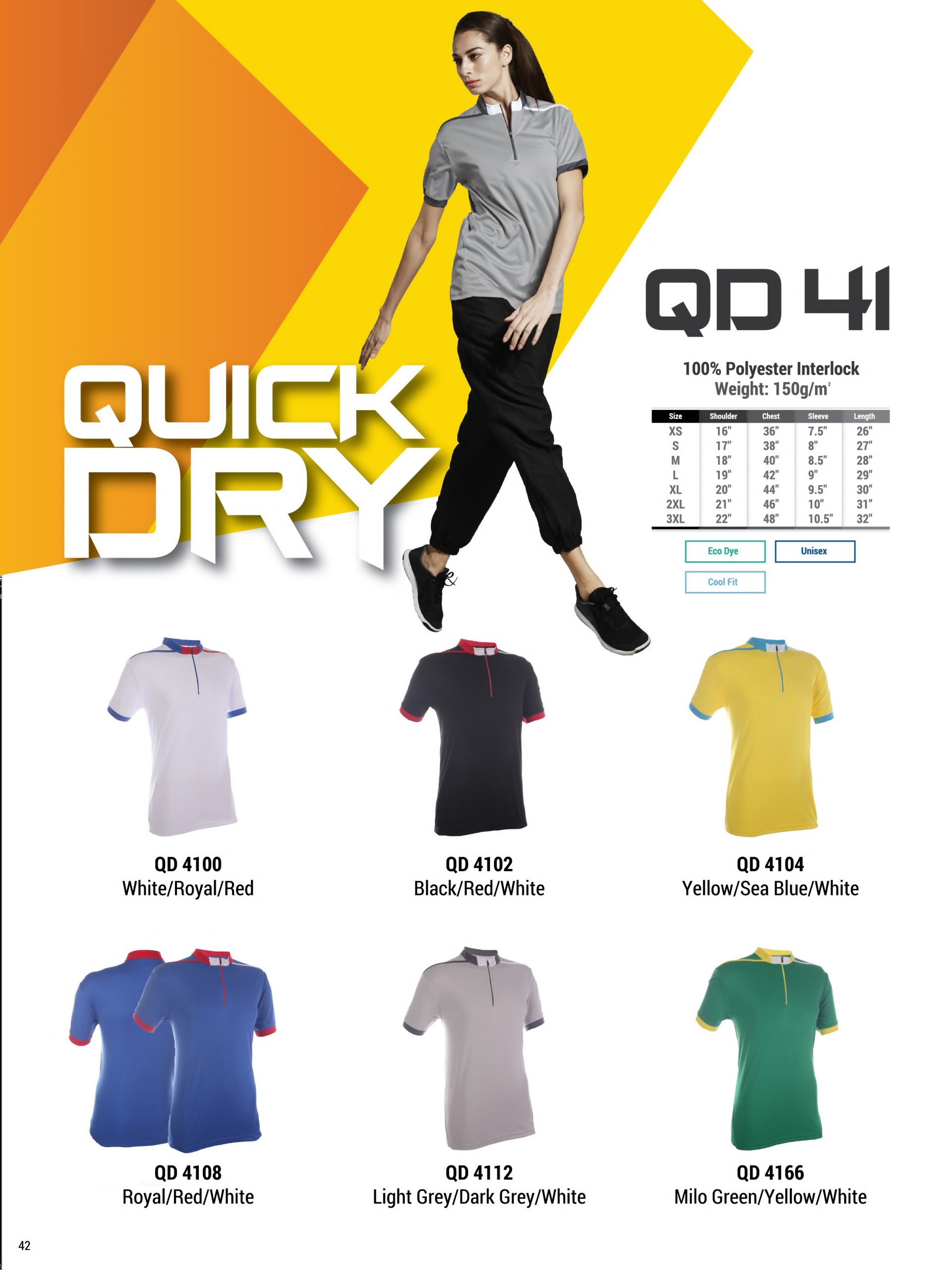 QD41 Quick Dry T-Shirt