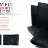 TJ_LEATHER Slim PU Passport Holder