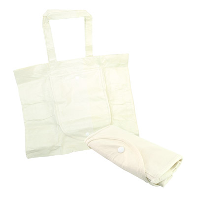 TJ_BAGS TMB1048 Bamboo Fibers Foldable Shopping Bag -XA