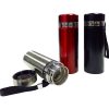 TJ_DRINKING_SOLUTIONS TJFG442- 300ml Stainless Steel Tumbler w filter & Hand Strap-GF
