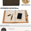 TJ_Notebooks Notebook with Power Bank + USB – OS